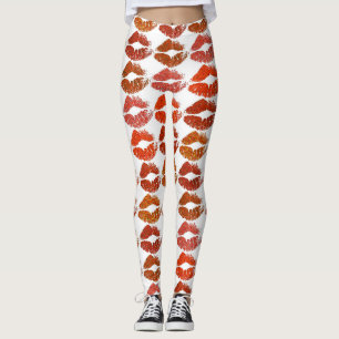 Leggings Lèvres Colorées Élégantes #21