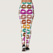 Leggings Lèvres Colorées Élégantes #22 (Dos)