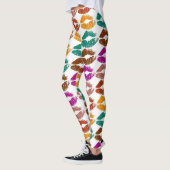 Leggings Lèvres Colorées Élégantes #22 (Gauche)