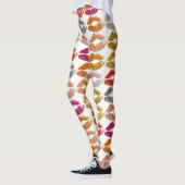 Leggings Lèvres colorées élégantes #26 (Gauche)
