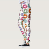 Leggings Lèvres Colorées Élégantes #27 (Gauche)