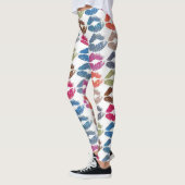 Leggings Lèvres Colorées Élégantes #30 (Gauche)