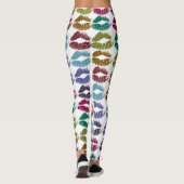 Leggings Lèvres Colorées Élégantes #35 (Dos)
