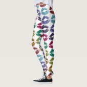 Leggings Lèvres Colorées Élégantes #35 (Gauche)