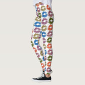 Leggings Lèvres Colorées Élégantes #8 (Gauche)