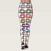 Leggings Lèvres Colorées Stylées #18 (Dos)