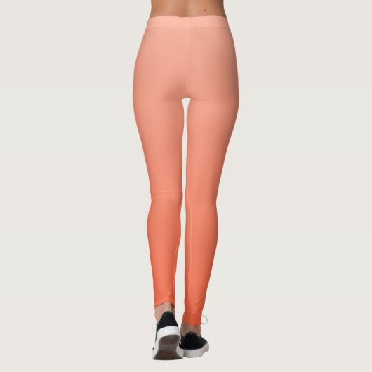 Leggings Lèvres de dégradé de trait (Dos)