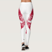 Leggings Lèvres rouges (Dos)