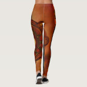 Leggings Lévrier Afghan (Dos)