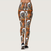 Leggings Lévrier Afghan (Dos)