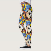 Leggings L'explosion du football (Gauche)