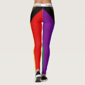 Leggings LGBTQ & Pride - Arc-en-ciel - Progrès des pattes (Dos)