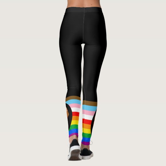 Leggings LGBTQ+ Progrès PDC Pride Indicateur (Dos)