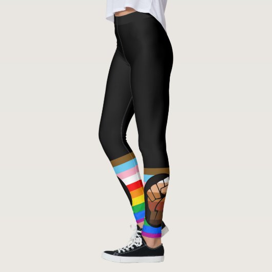Leggings LGBTQ+ Progrès PDC Pride Indicateur (Gauche)