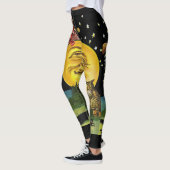 Leggings L'Homme Vintage Sur La Lune (Gauche)