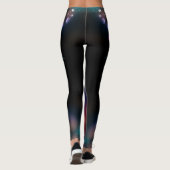 Leggings libellule rouge brillante (Dos)