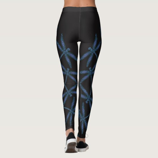 Leggings Libellules celtiques (Dos)