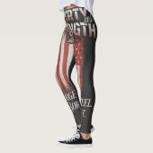 Leggings Liberté Force Acier Forgé | American Iron Athl (Gauche)