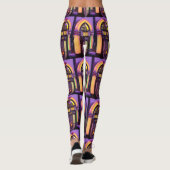 Leggings Librairie Wurlitzer classique (Dos)
