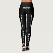 Leggings lichaamsdelen (Achterkant)