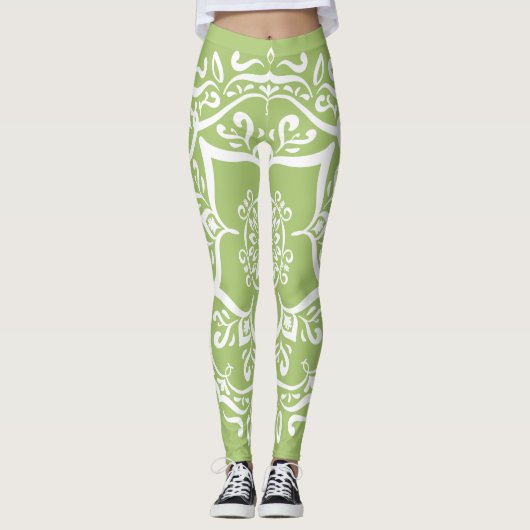 Leggings Lichen Mandala (Devant)