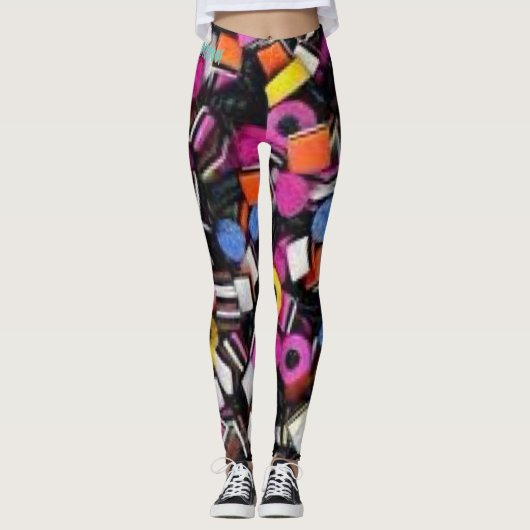 Leggings Licorice Allsports ! CBDOilPrincess ! (Devant)