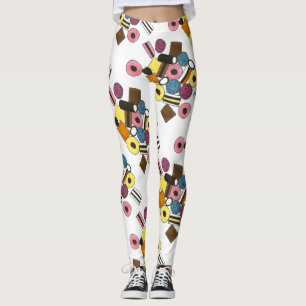 Leggings Licorice Allsports Toutes Sortes Candy Candies Foo