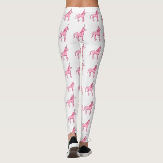 Leggings Licorne rose (Dos)