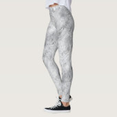 Leggings Light Concrete Plaster Texture with Distress (Gauche)