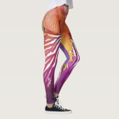 Leggings Light Iris Macro Artistique Abstrait (Droite)