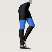 Leggings Ligne Bleue Mince Drapeau symbole de solidarité po (Droite)