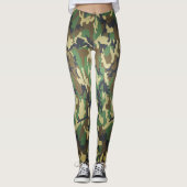 Leggings Ligne Bleue Mince - Nuthin' Mais Camo (Devant)