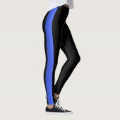 Leggings Ligne Bleue Mince - Pas de Badge Amour Plus Grand (Droite)