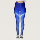 Leggings Ligne Bleue Mince - Starburst (Devant)