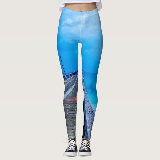 Leggings Ligne de Navarre Beach (Devant)