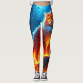 Leggings Ligne de tir enchantée (Devant)