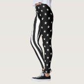 Leggings Ligne grise mince drapeau correctionnel de (Gauche)
