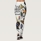 Leggings Ligne transversale - Kandinsky (Dos)
