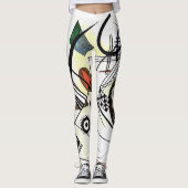 Leggings Ligne transversale - Kandinsky (Devant)