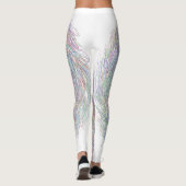 Leggings Lignes Abstraites (Dos)