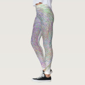 Leggings Lignes Abstraites (Gauche)