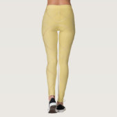 Leggings Lignes abstraites dorées (Dos)