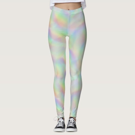 Leggings lignes arc-en-ciel (Devant)