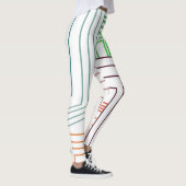 Leggings Lignes Art Déco (Droite)