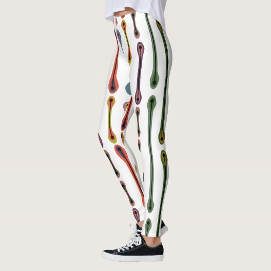Leggings Lignes atomiques (Gauche)