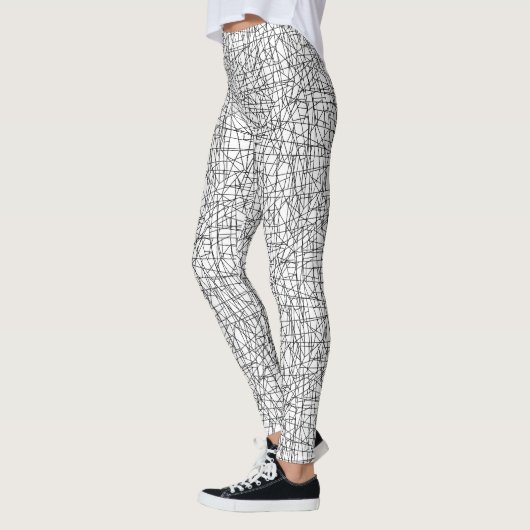 Leggings Lignes chaotiques (Gauche)