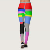 Leggings Lignes colorées (Dos)