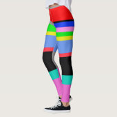 Leggings Lignes colorées (Gauche)