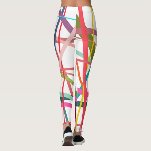 Leggings Lignes colorées (Dos)