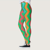 Leggings lignes colorées (Gauche)